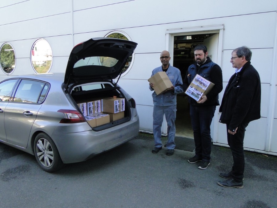 Récupération des 1 500 exemplaires imprimés