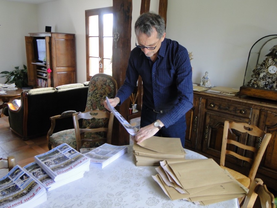 Mise sous enveloppe pour les abonnés extérieurs
